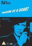 Shadow of a Doubt - British DVD movie cover (xs thumbnail)