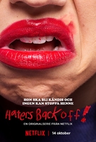 &quot;Haters Back Off&quot; - Swedish Movie Poster (xs thumbnail)