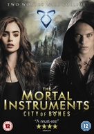The Mortal Instruments: City of Bones - British DVD movie cover (xs thumbnail)
