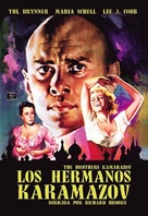 The Brothers Karamazov - Spanish DVD movie cover (xs thumbnail)