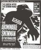 The Abominable Snowman - poster (xs thumbnail)