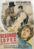 Segundo L&oacute;pez, aventurero urbano - Spanish Movie Poster (xs thumbnail)