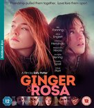 Ginger &amp; Rosa - British Blu-Ray movie cover (xs thumbnail)