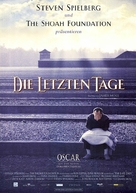 The Last Days - German Movie Poster (xs thumbnail)