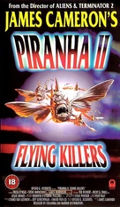 Piranha Part Two: The Spawning - British VHS movie cover (xs thumbnail)