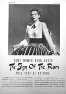 The Sign of the Ram - poster (xs thumbnail)