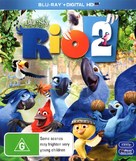 Rio 2 - Australian Blu-Ray movie cover (xs thumbnail)