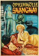 Myst&egrave;re &agrave; Shanghai - German Movie Poster (xs thumbnail)