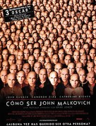Being John Malkovich - Spanish Movie Poster (xs thumbnail)