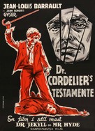 Le testament du Docteur Cordelier - Danish Movie Poster (xs thumbnail)