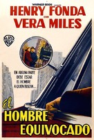 The Wrong Man - Argentinian Movie Poster (xs thumbnail)