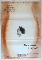 La derni&egrave;re femme - Swedish Movie Poster (xs thumbnail)