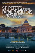 San Pietro e le Basiliche Papali di Roma 3D - British Movie Poster (xs thumbnail)