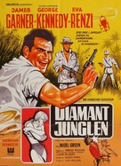 The Pink Jungle - Danish Movie Poster (xs thumbnail)