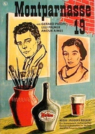 Les Amants de Montparnasse (Montparnasse 19) - German Movie Poster (xs thumbnail)