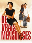 De vrais mensonges - French Movie Poster (xs thumbnail)