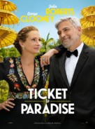 Ticket to Paradise - French Movie Poster (xs thumbnail)