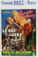 If I Were King - Belgian Movie Poster (xs thumbnail)