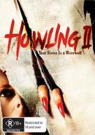 Howling II: Stirba - Werewolf Bitch - Australian DVD movie cover (xs thumbnail)