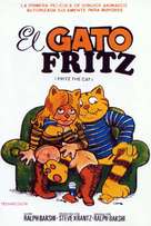 Fritz the Cat - Spanish Movie Cover (xs thumbnail)