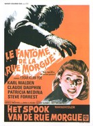 Phantom of the Rue Morgue - Belgian Movie Poster (xs thumbnail)