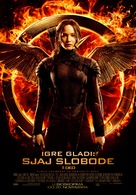 The Hunger Games: Mockingjay - Part 1 - Serbian Movie Poster (xs thumbnail)
