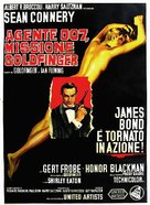 Goldfinger - Italian Movie Poster (xs thumbnail)