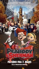 Mr. Peabody &amp; Sherman - Norwegian Movie Poster (xs thumbnail)