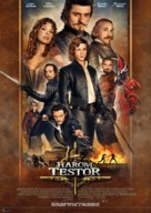 The Three Musketeers - Hungarian Movie Poster (xs thumbnail)