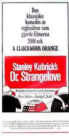Dr. Strangelove - Swedish Movie Poster (xs thumbnail)