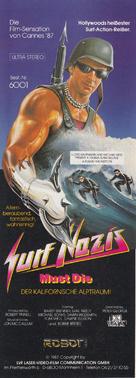 Surf Nazis Must Die - German Video release movie poster (xs thumbnail)