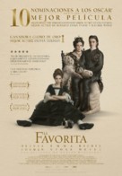 The Favourite - Spanish Movie Poster (xs thumbnail)