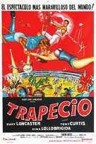 Trapeze - Argentinian Movie Poster (xs thumbnail)