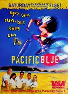 "Pacific Blue" Poster
