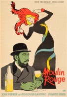 Moulin Rouge - Polish Movie Poster (xs thumbnail)