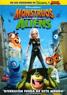Monsters vs. Aliens - Spanish Movie Cover (xs thumbnail)