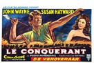 The Conqueror - Belgian Movie Poster (xs thumbnail)