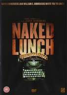 Naked Lunch - British DVD movie cover (xs thumbnail)