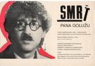 Smrt gospodina Goluze - Slovak Movie Poster (xs thumbnail)