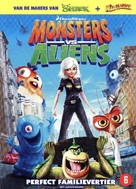 Monsters vs. Aliens - Dutch Movie Cover (xs thumbnail)