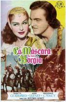 Bride of Vengeance - Spanish Movie Poster (xs thumbnail)