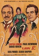 Lady L - Spanish Movie Poster (xs thumbnail)