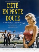 L&#039;&eacute;t&eacute; en pente douce - French Movie Poster (xs thumbnail)