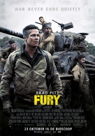 Fury - Dutch Movie Poster (xs thumbnail)