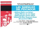 The Shoes of the Fisherman - Spanish Movie Poster (xs thumbnail)