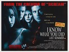 I Know What You Did Last Summer - British Movie Poster (xs thumbnail)