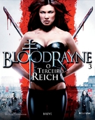 Bloodrayne: The Third Reich - Brazilian Blu-Ray movie cover (xs thumbnail)