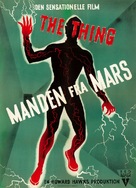 The Thing From Another World - Danish Movie Poster (xs thumbnail)