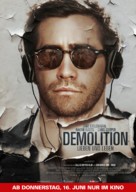 Demolition - German Movie Poster (xs thumbnail)