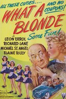 What a Blonde - Movie Poster (xs thumbnail)